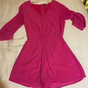 Hot Pink Romper